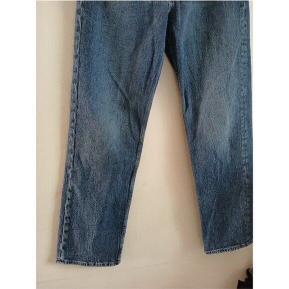 Rag & Bone Harlow Mid Rise Straight Leg Jeans Dark Wash Denim Size 32 Streetwear - Picture 2 of 7